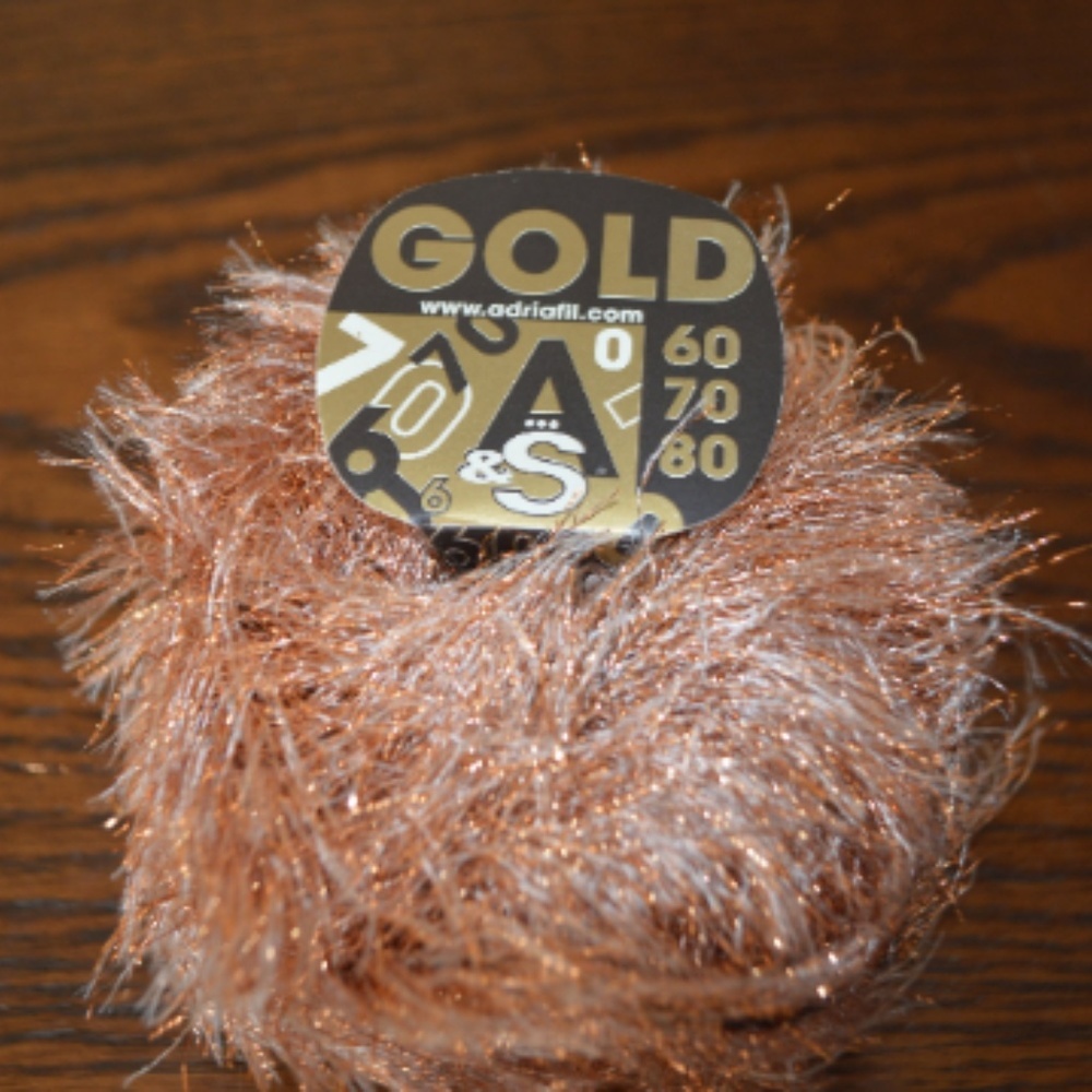 Gold 60 70 80 Yarn by Adriafil - rare - 1 left.